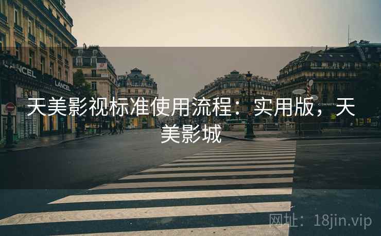 天美影视标准使用流程：实用版，天美影城